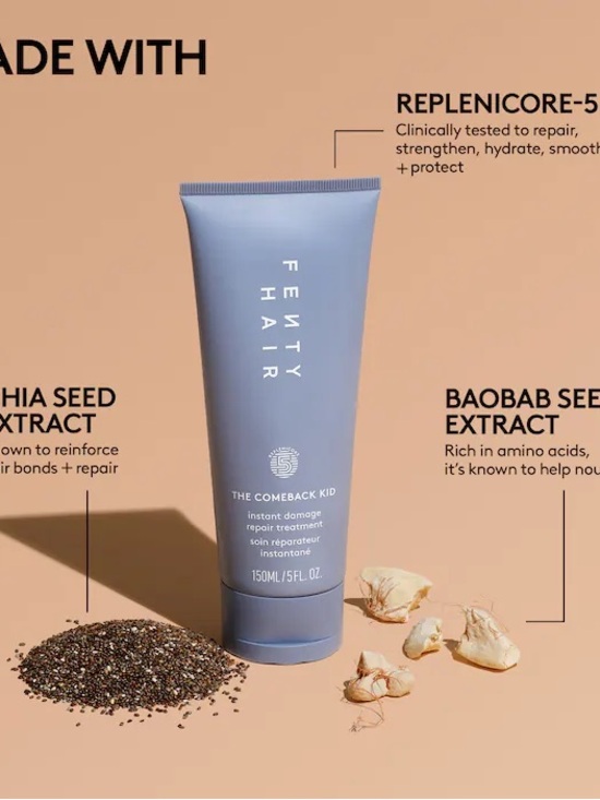 Fenty Hair The Comeback Kid Instant Repair Conditioner Treatment Smoothing - Picture 8 of 13